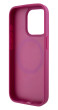 DKNY Repeat Pattern Stack Logo iPhone 15 Pro, Pink