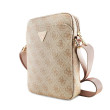 Guess PU 4G Triangle Logo Taška 8" Pink