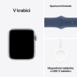 Apple Watch SE Cell 40mm 2024 Silver, Denim SB,M/L