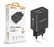 Aligator DC adaptér smart IC s 2xUSB výstupem 2,4A