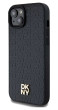 DKNY Repeat Pattern Stack Logo iPhone 13, Black