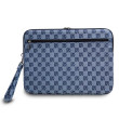 DKNY Checkered Pattern and Stripe 13/14", Blue