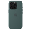 iPhone 16 Pro Silicone Case MagSafe Lake Green