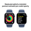 Apple Watch S10 Cell 42mm Silver, Denim SB, S/M