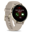 Garmin Venu 3S Cream Gold/French Gray, Silicone B.