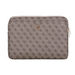 Guess PU 4G Triangle Logo obal Notebook 14", Brown