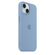 iPhone 15 Silicone Case MagSafe Winter Blue