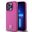 DKNY Repeat Pattern Stack Logo iPhone 15 Pro, Pink