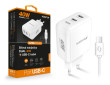 Aligator DC adaptér PD 40W, 2xUSB-C + kabel