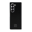 DKNY Leather Stack Logo MagSafe Galaxy Fold6,Black