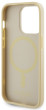 Guess Saffiano MagSafe kryt iPhone 15 Pro, Beige