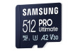 Samsung micro SDXC 512GB PRO Ultimate + USB adapté