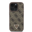 Guess PU 4G Triangle Cross. iPhone 16 ProMax Brown