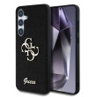 Guess PU Glitter 4G Metal Logo Galaxy S25+, Black