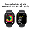 Apple Watch S10 Cell 42mm S.Titan, Black SB, M/L