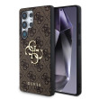 Guess PU 4G Metal Logo Galaxy S25 Ultra, Brown