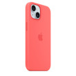 iPhone 15 Silicone Case MagSafe Guava