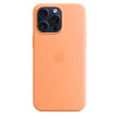 iPhone 15 Pro Max Silicone Case MagSafe Orange Sor