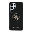 Guess PU Grained 4G Metal Logo Galaxy S25 U, Black