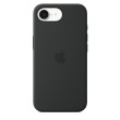 iPhone 16e Silicone Case Black