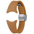 D-Buckle Hybrid Eco-Leather Band Slim, S/M, Camel