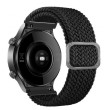 Aligator Watch Straps 22 textilní řemínek, Black