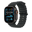 Apple 49mm Ocean Band Natural Tit. Black