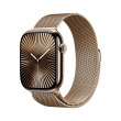 Apple Watch S10 Cell 46mm G.Titan, Gold Milane,M/L