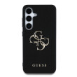 Guess PU Grained 4G Metal Logo Galaxy S25, Black