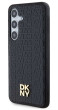 DKNY Repeat Pattern Stack Logo Galaxy S24+, Black