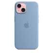 iPhone 15 Silicone Case MagSafe Winter Blue