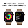 Apple Watch S10 Cell 46mm G.Titan, Gold Milane,M/L