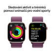 Apple Watch S10 Cell 42mm R.Gold, Plum Sport L.