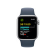 Apple Watch SE Cell 44mm Silver, Blue Sport B, S/M