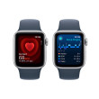 Apple Watch SE Cell 44mm Silver, Blue Sport B, S/M