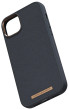 Njord Genuine Leather Case iPhone 14 Plus, Black