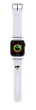 Karl Lag. Choupette Head řemínek Apple 38/40,White