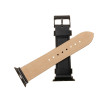 FIXED Leather Strap pro Apple 42/44/45/49mm, Black