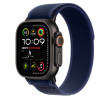 Apple 49mm Blue Trail Loop S/M Black Titanium