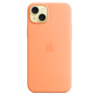 iPhone 15 Plus Silicone Case MagSafe Orange Sorbet