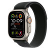 Apple 49mm Black Trail Loop S/M Natural Titanium