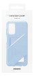 Samsung Back Cover with Card Pocket A13 5G, Blue