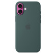 iPhone 16 Plus Silicone Case MagSafe Lake Green