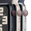 Apple Watch SE Cell 44mm Silver, Blue Sport B, S/M