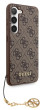 Guess Charms Hard Case 4G Samsung S23, Brown