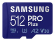 Samsung micro SDXC 512GB PRO Plus + SD adaptér