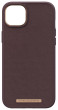 Njord Genuine Leather Case iPhone 14 Plus, Dark Br