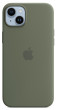 iPhone 14 Plus Silicone Case MagSafe - Olive