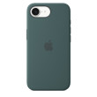 iPhone 16e Silicone Case Lake Green