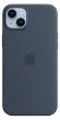 iPhone 14 Plus Silicone Case MagSafe - Storm Blue